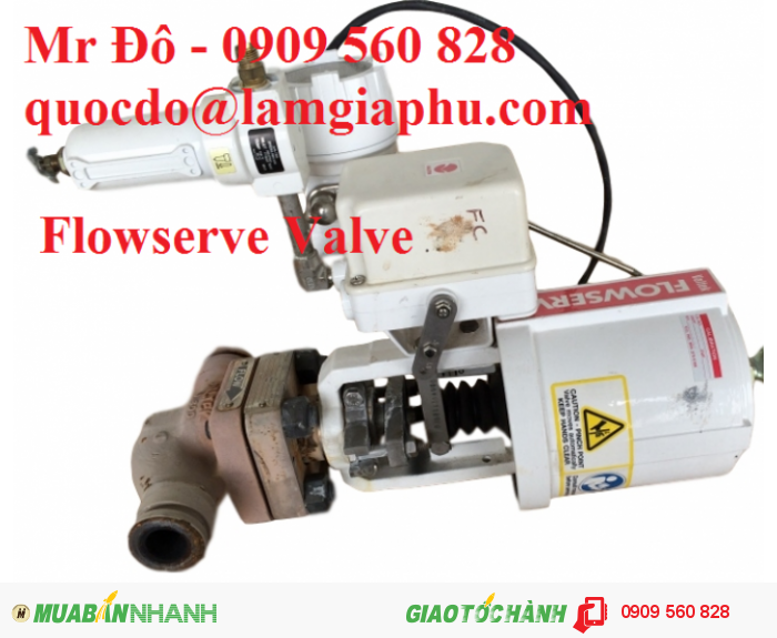 Distributor Flowserve Viet NamVan đo lưu lượng Flowservevan điều áp