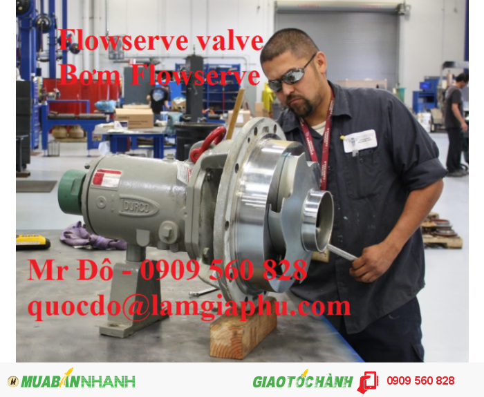 Distributor Flowserve Viet NamVan đo lưu lượng Flowservevan điều áp