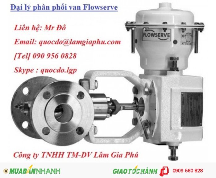 Distributor Flowserve Viet NamVan đo lưu lượng Flowservevan điều áp