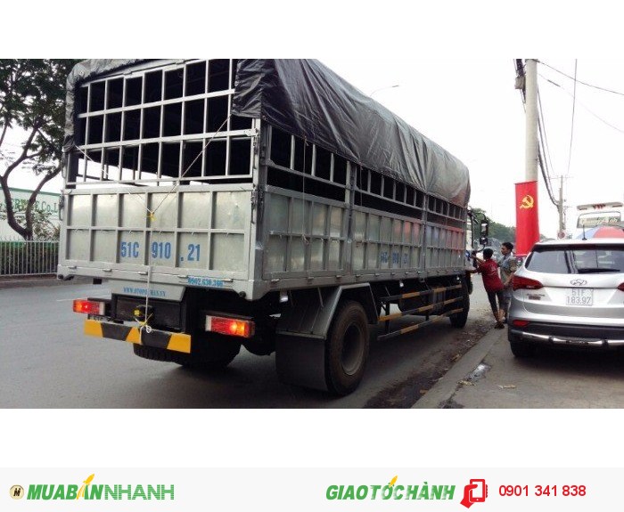 Thông tin dòng xe tải Trường Giang 2 chân 3 chân 4 chân 5 chân