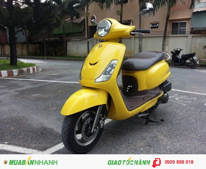 SYM Fiddle II 125 Đời Cuối Elizabeth Kiểu Dáng Vespa LX Tuyệt Đẹp - Xe Nhập Khẩu