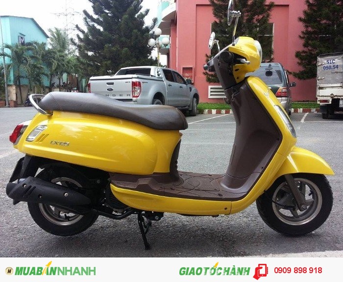 SYM Fiddle II 125 Đời Cuối Elizabeth Kiểu Dáng Vespa LX Tuyệt Đẹp - Xe Nhập Khẩu