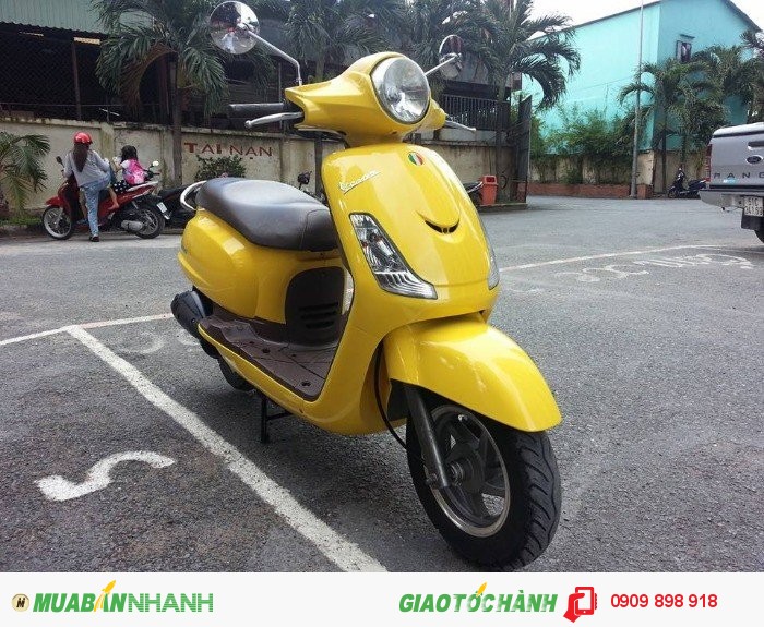 SYM Fiddle II 125 Đời Cuối Elizabeth Kiểu Dáng Vespa LX Tuyệt Đẹp - Xe Nhập Khẩu