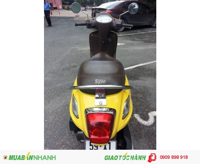 SYM Fiddle II 125 Đời Cuối Elizabeth Kiểu Dáng Vespa LX Tuyệt Đẹp - Xe Nhập Khẩu