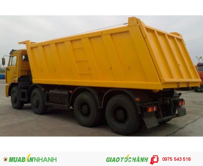 Bán Xe Ben Kamaz 6520 (6x4) Sản xuất 2015 Kamaz Nga,giao ngay.giá rẻ