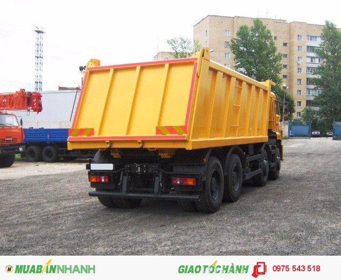 Bán Xe Ben Kamaz 6520 (6x4) Sản xuất 2015 Kamaz Nga,giao ngay.giá rẻ