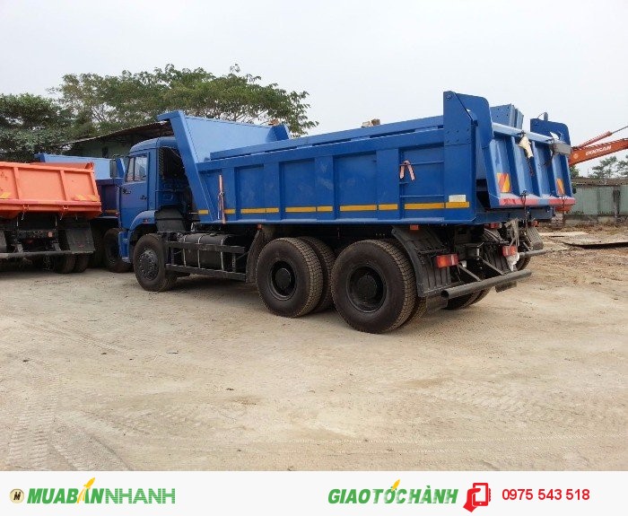 Bán Xe Ben Kamaz 6520 (6x4) Sản xuất 2015 Kamaz Nga,giao ngay.giá rẻ