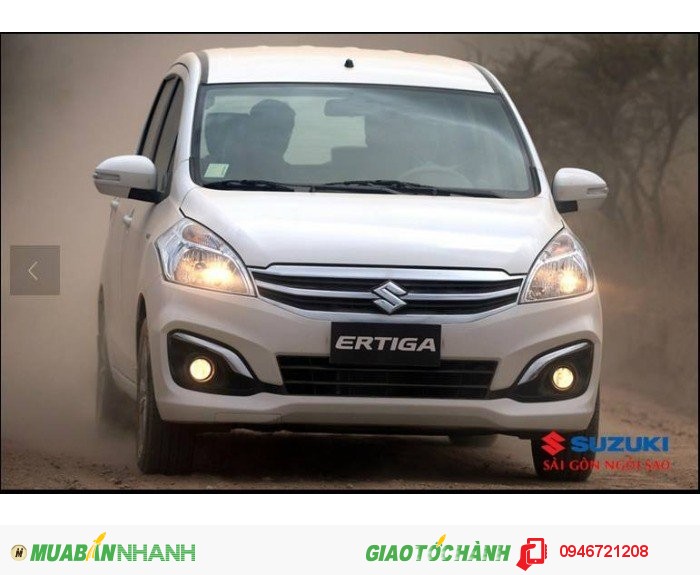 Hỗ trợ cực kỳ lớn khi mua xe Suzuki Ertiga 2016
