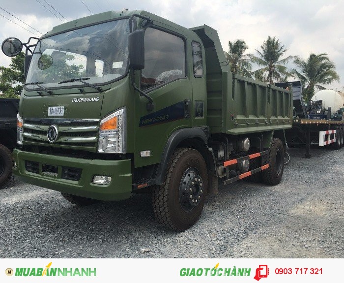 Bán xe ben DongFeng 9T2 thùng 8 khối mới 2016/ Giá bán xe ben DongFeng 9T2/ 9200Kg / 9.2 Tấn