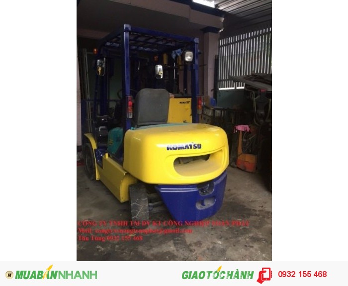 Bán xe nâng hàng Komatsu FD25-12 giá rẻ