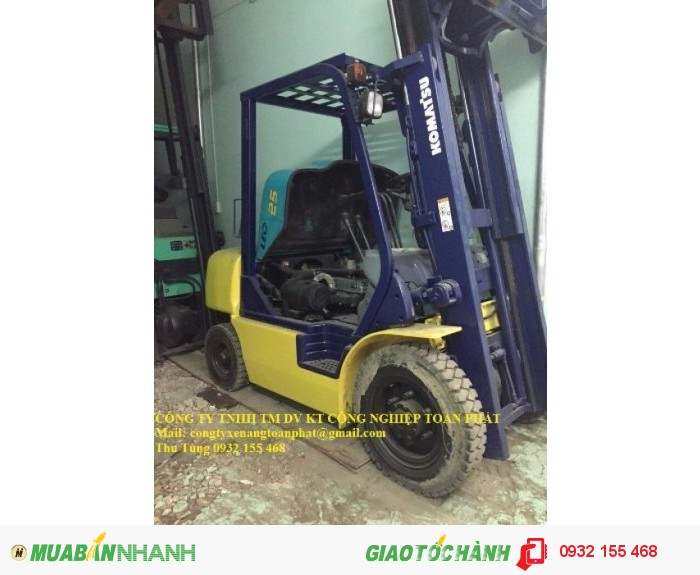 Bán xe nâng hàng Komatsu FD25-12 giá rẻ