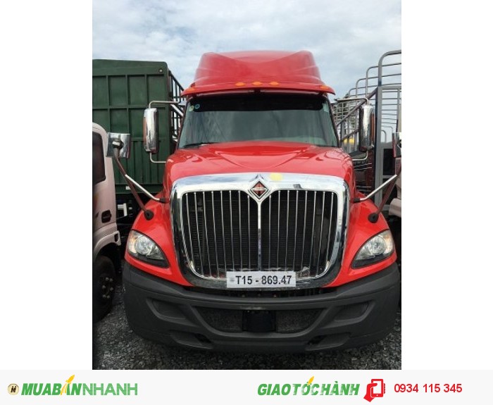 Đầu kéo mỹ Hoàng Huy Nhập Khẩu Máy MaxxForce- Giá xe đầu kéo Mỹ 2 giường 1 giường giá cạnh tranh