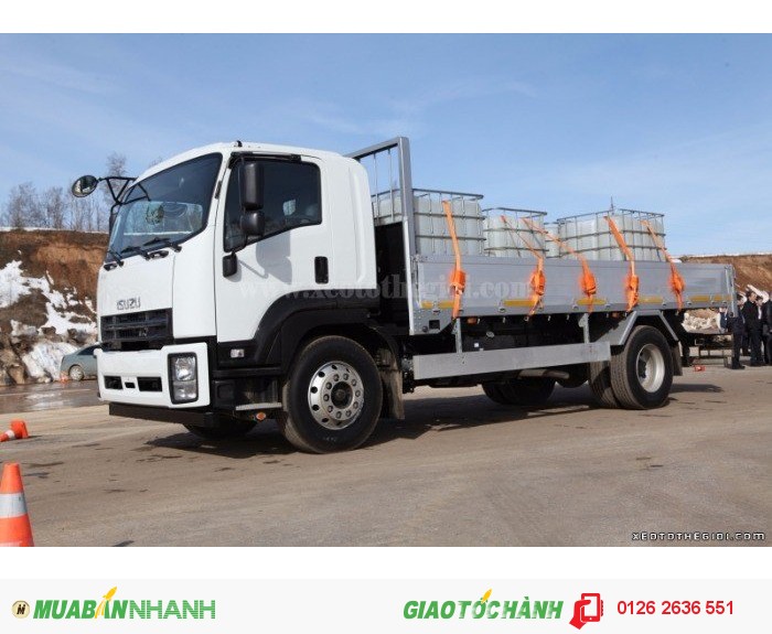 Đại lý xe tải Isuzu 9000 kg FVR34Q hỗ trợ vay 80%