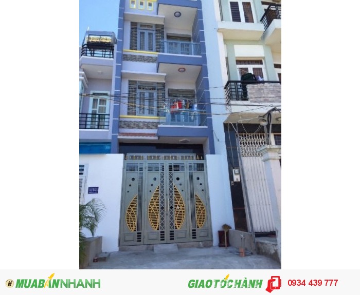 Nhà đẹp Q.Gò Vấp- DT 4*14m. DTSD 146m2 - 3 tỷ 100