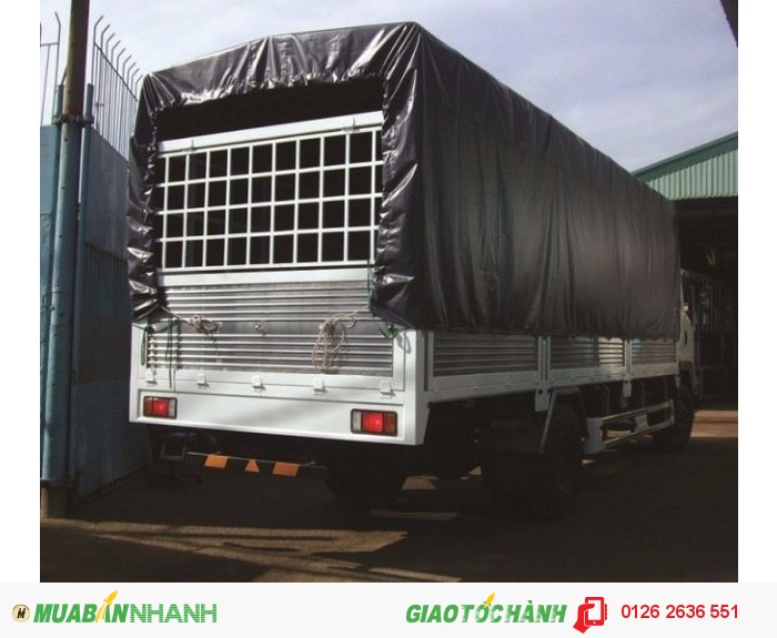 Xe tải Isuzu 9 tấn thùng phủ bạt giá rẻ tại CN Miền Nam