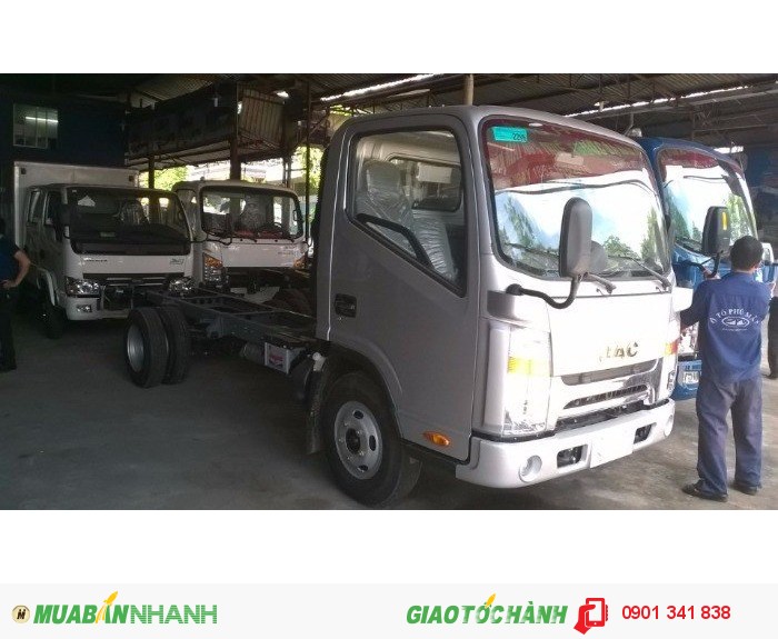 Cần bán - Xe tải Hyundai Thùng bạt, Thùng kín dài 6 mét tải trọng 2 tấn