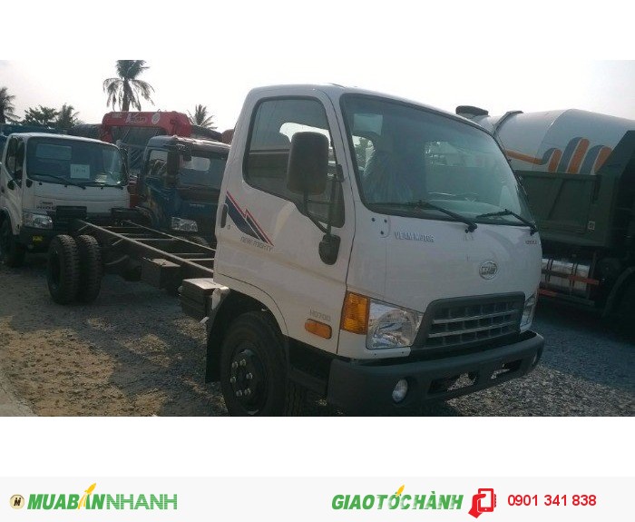Cần bán - Xe tải Hyundai Thùng bạt, Thùng kín dài 6 mét tải trọng 2 tấn
