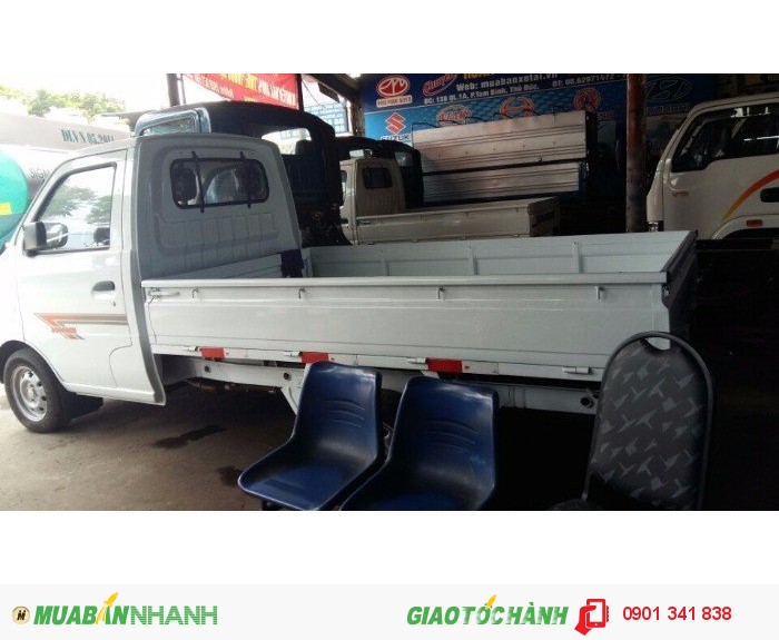 Giới thiệu dòng xe tải nhẹ Dongben thùng bạt, thùng kín dài 2 mét 4 tiền mặt trả góp