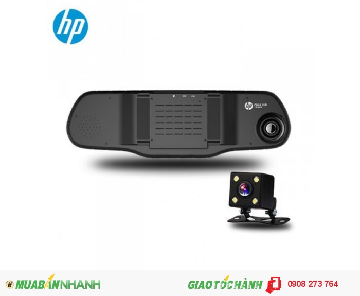 Camera hành trình gương có 02 camera