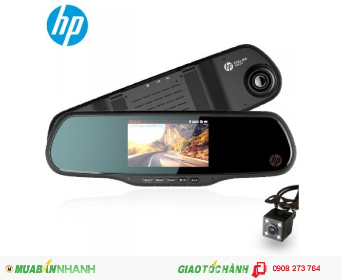 Camera hành trình gương có 02 camera