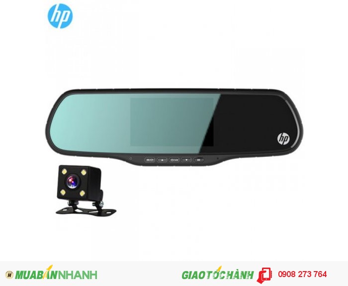 Camera hành trình gương có 02 camera