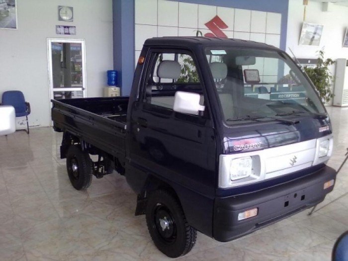 Suzuki truck 550kg màu xanh mạnh mẽ, hàng nhập khẩu lắp ráp chuẩn giao xe ngay
