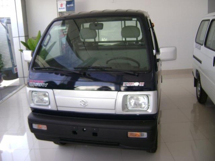 Suzuki truck 550kg màu xanh mạnh mẽ, hàng nhập khẩu lắp ráp chuẩn giao xe ngay