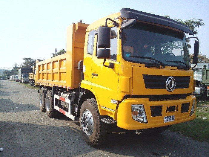Bán xe tải ben 3 chân nhập khẩu Dongfeng  Việt Trung đời 2016