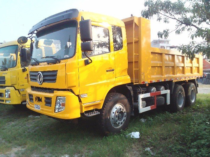 Bán xe tải ben 3 chân nhập khẩu Dongfeng  Việt Trung đời 2016