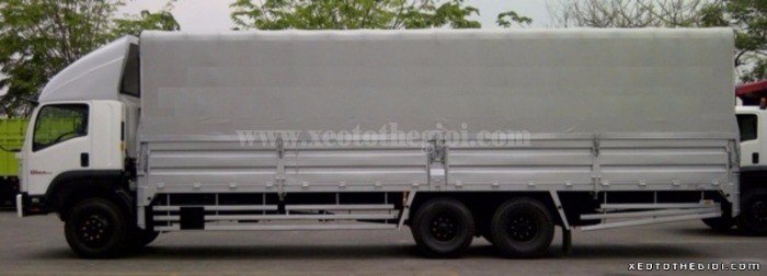 Xe tải Isuzu mui bạt FVM34W 16 tấn thùng dài 9.3m xe có sẵn, giao ngay