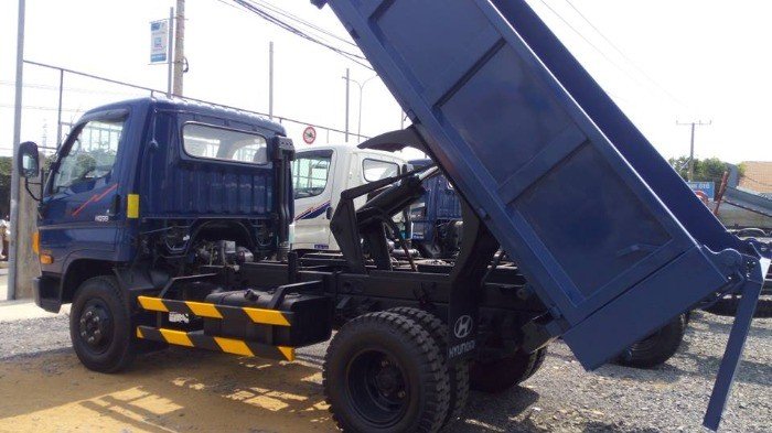 Xe tải ben HD65 1,75 TẤN vào thành phố,hỗ trợ mua xe trả góp