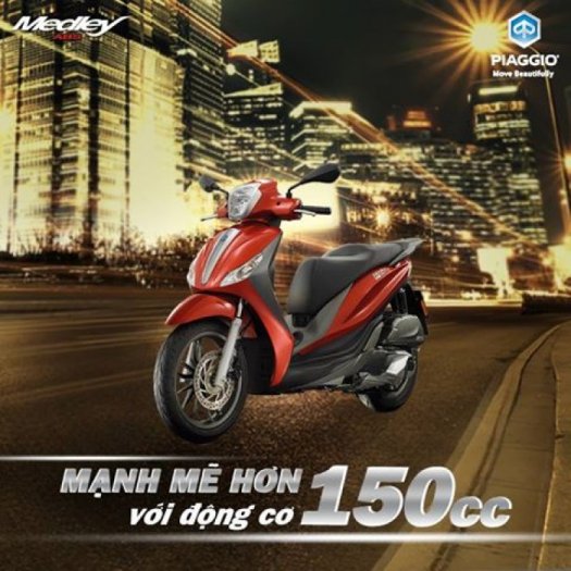 Piaggio Medley ABS khuyễn mãi khủng tại Biên Hòa