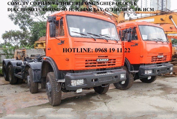 Xe Kamaz tải thùng dài 8x4 6540 Mới khuyến mại Nhân dịp khai trương đại lý tại Bình Dương