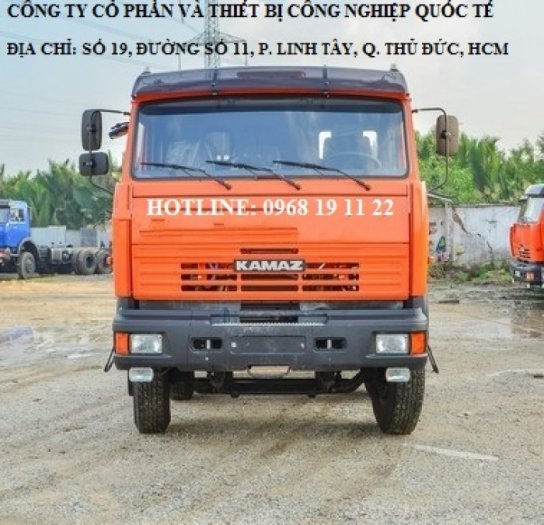 Xe Kamaz tải thùng dài 8x4 6540 Mới khuyến mại Nhân dịp khai trương đại lý tại Bình Dương