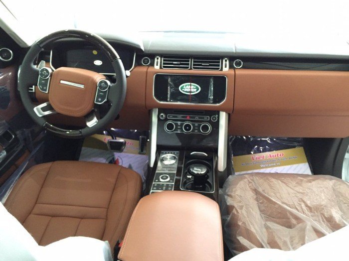 Range Rover SV Autobiography hai màu (Trắng-Đen) full option sản xuất 2016 giao ngay