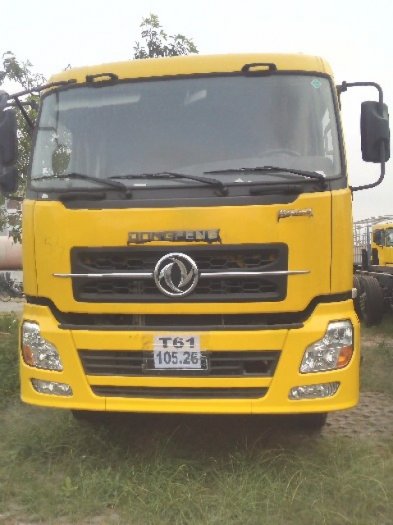 Xe tải thùng 3 chân C260 Dongfeng Hoàng Huy 13,3 tấn