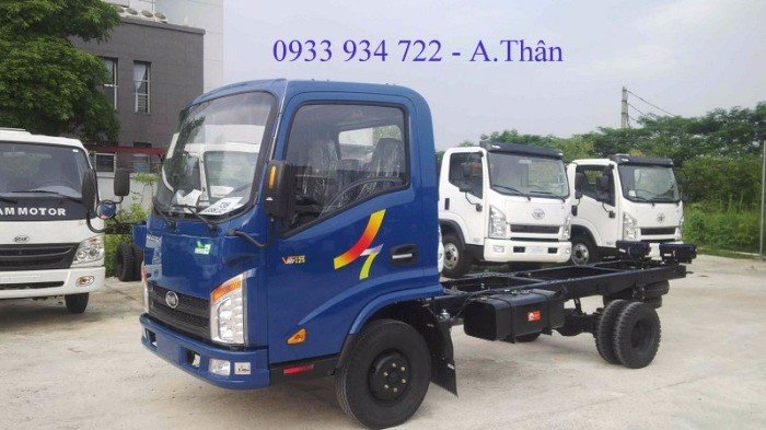 Xe tải VEAM VT125 (1.25 tấn) là mẫu sản phẩm mới trong năm 2015