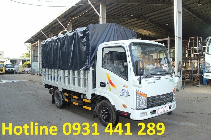 Bán xe tải trả góp veam vt252, vt252 tải trọng 2 tấn 4