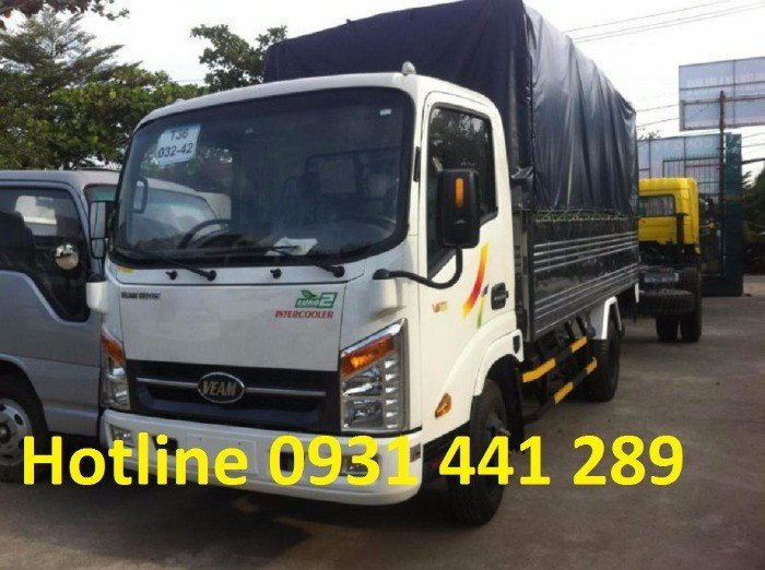 Bán xe tải trả góp veam vt252, vt252 tải trọng 2 tấn 4