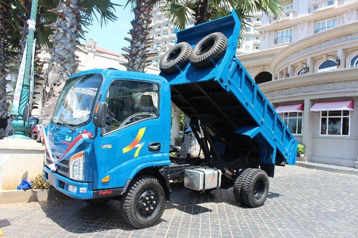 Xe tải hyundai tự đổ 2 tấn đi thành phố  giá tốt nhất
