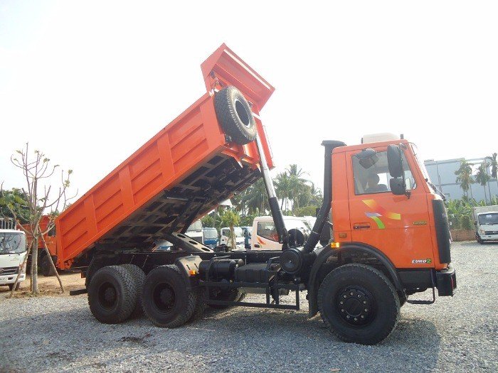 Xe tải ben 24 tấn 3 chân chuyên dùng mỏ đá, dự án giá tốt nhất