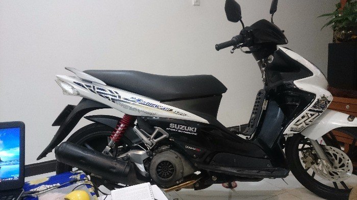 Suzuki Hayate 2011 trắng bstp