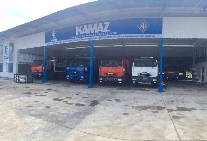 Xe ô ô Kamaz nhập khẩu mới 100% từ CHLB Nga