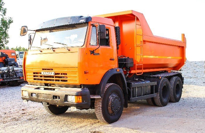 Xe tải Kamaz Ben 65115 thùng Oval
