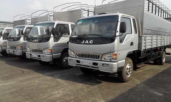 Xe tải JAC 7.25t, xe tải jac 7.5 tấn (jac 7 tấn 25 tấn) giá rẻ, jac 7 tấn 2 trả góp