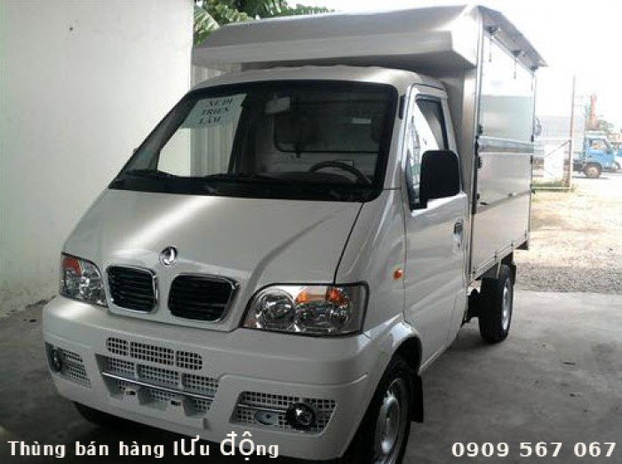 Xe bán hàng lưu động Dongben máy Suzuki chuyên bán hàng hoa quả vùng baria