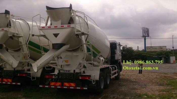 Xe trộn bê tông 10 khối