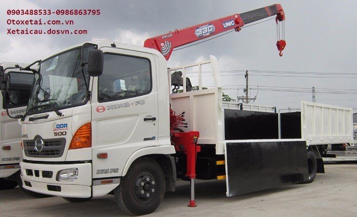 Xe hyundai gắn cẩu unic