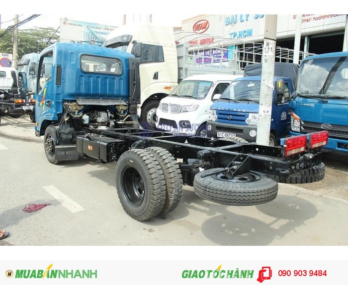 Xe tải Veam VT252 tải trọng 2.4 tấn