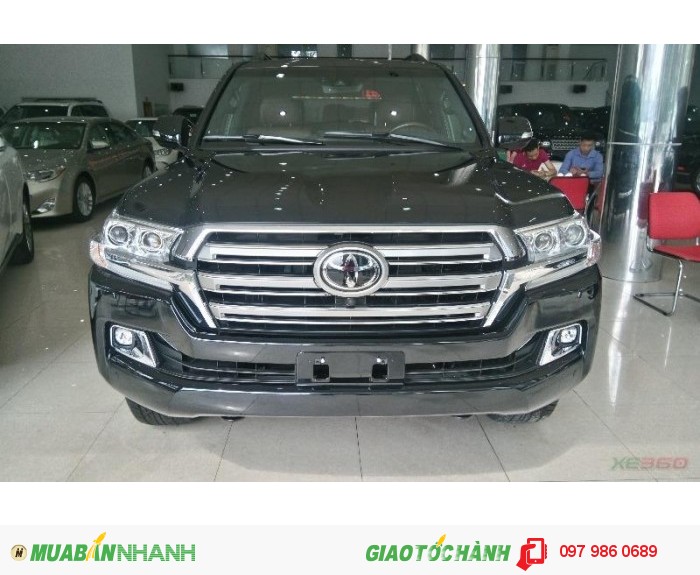 Toyota Land Cruiser V8 5.7L 2016 màu đen xuất Mỹ, xe mới 100% full option